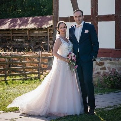 Brautladen-Braut Christina