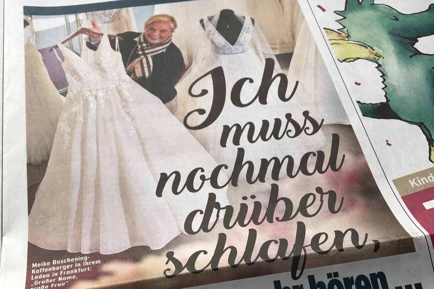 Diesen Satz kann sie nicht mehr hören!